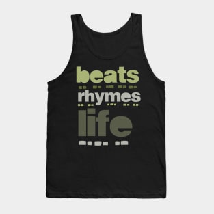 beat rhymes life 2023 09 Tank Top